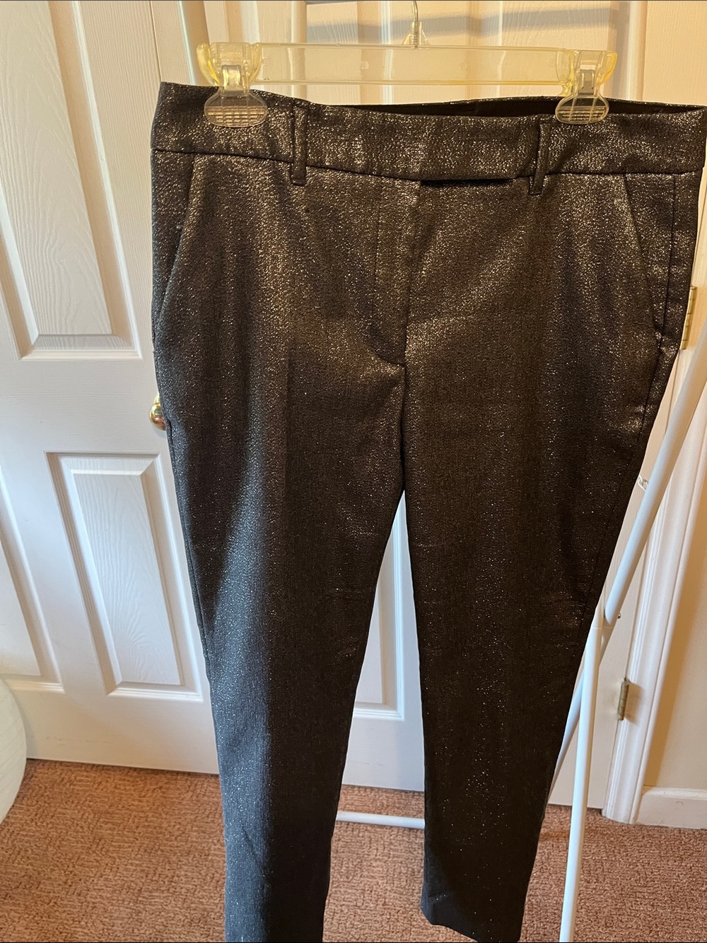 Sparkle Black Women's Dress Pants
